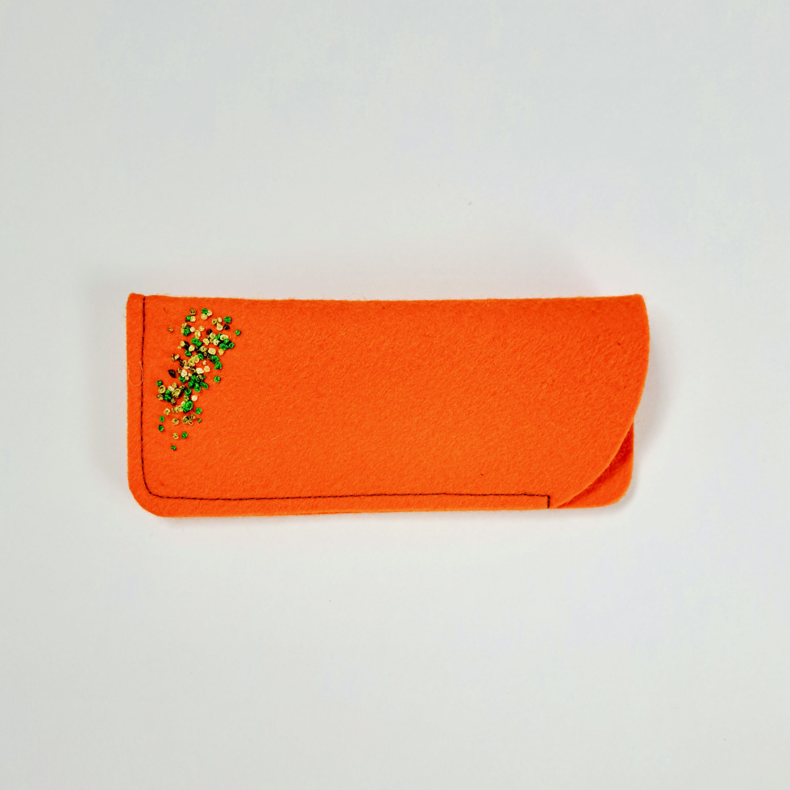 Oranje Brillenhoesje - Afbeelding 2