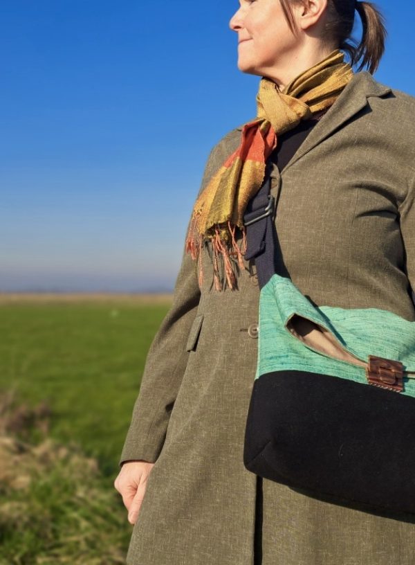 Tas met Houten Sluiting - Afbeelding 6