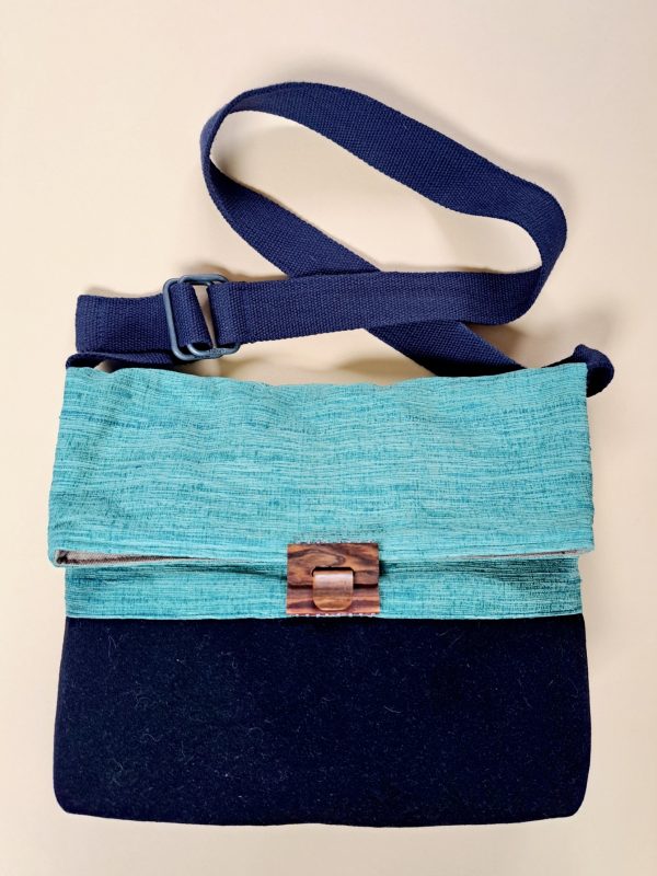Tas met Houten Sluiting - Afbeelding 2