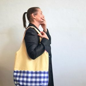 Pique Nique Reversible Bag met Blokjes