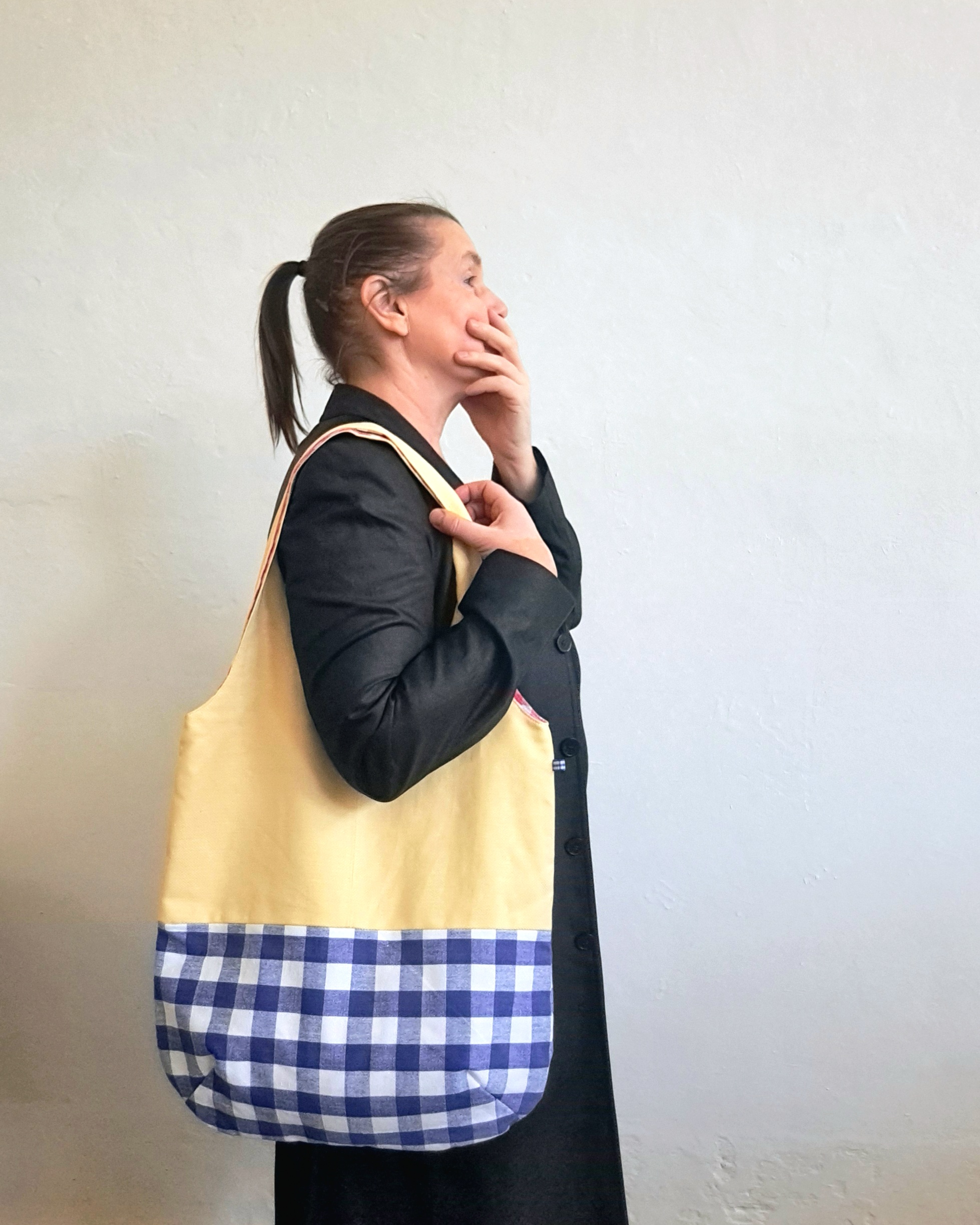 Pique Nique Reversible Bag met Blokjes
